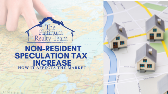 Non-Resident Speculation Tax Increase