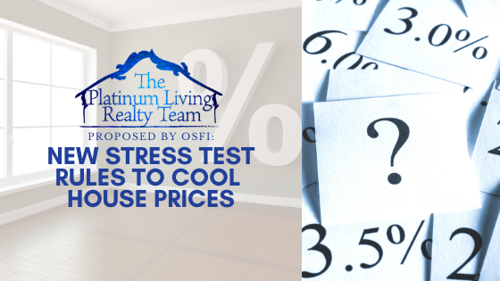 More changes to the mortgage stress test!