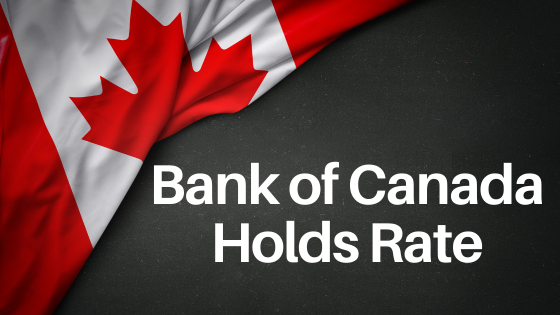 Bank of Canada Holds Rate - September 6, 2023