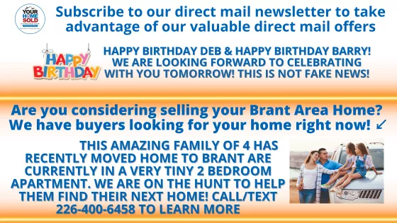 Will you sell your Brant area home to our buyers?